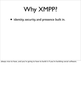 Beyond REST? Building Data Services with XMPP PubSub