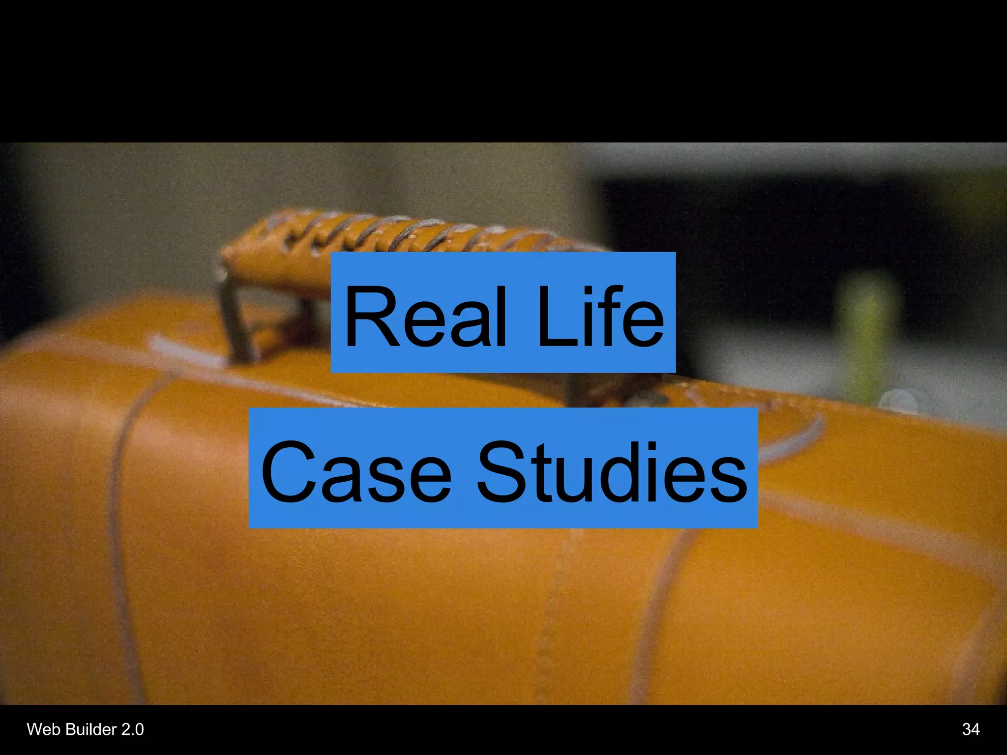 Real Life Case Studies 