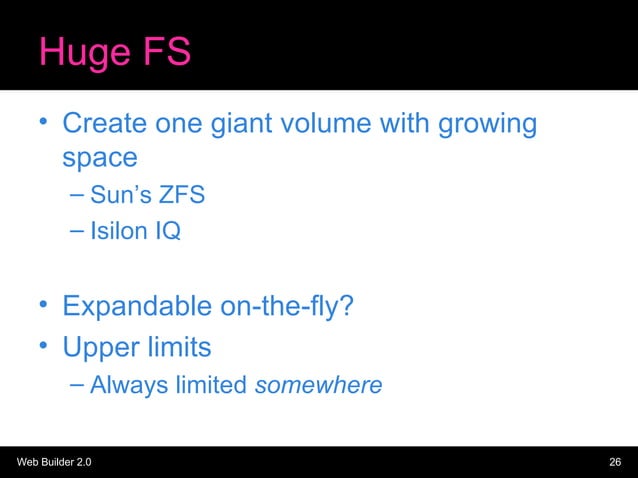 Beyond the File System - Designing Large Scale File Storage and Serving ...