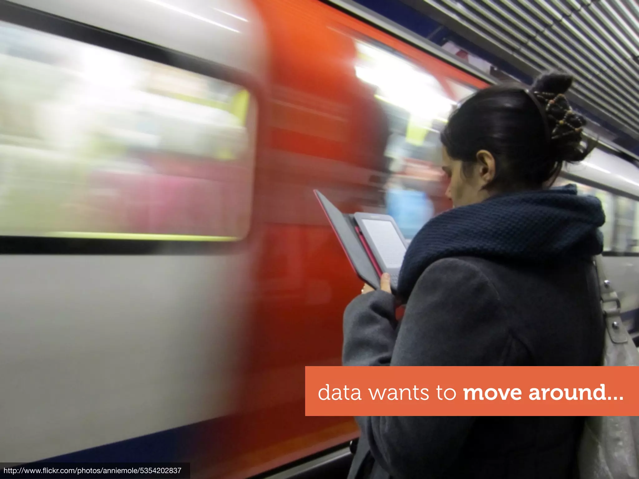 data wants to move around...


http://www.ﬂickr.com/photos/anniemole/5354202837
 