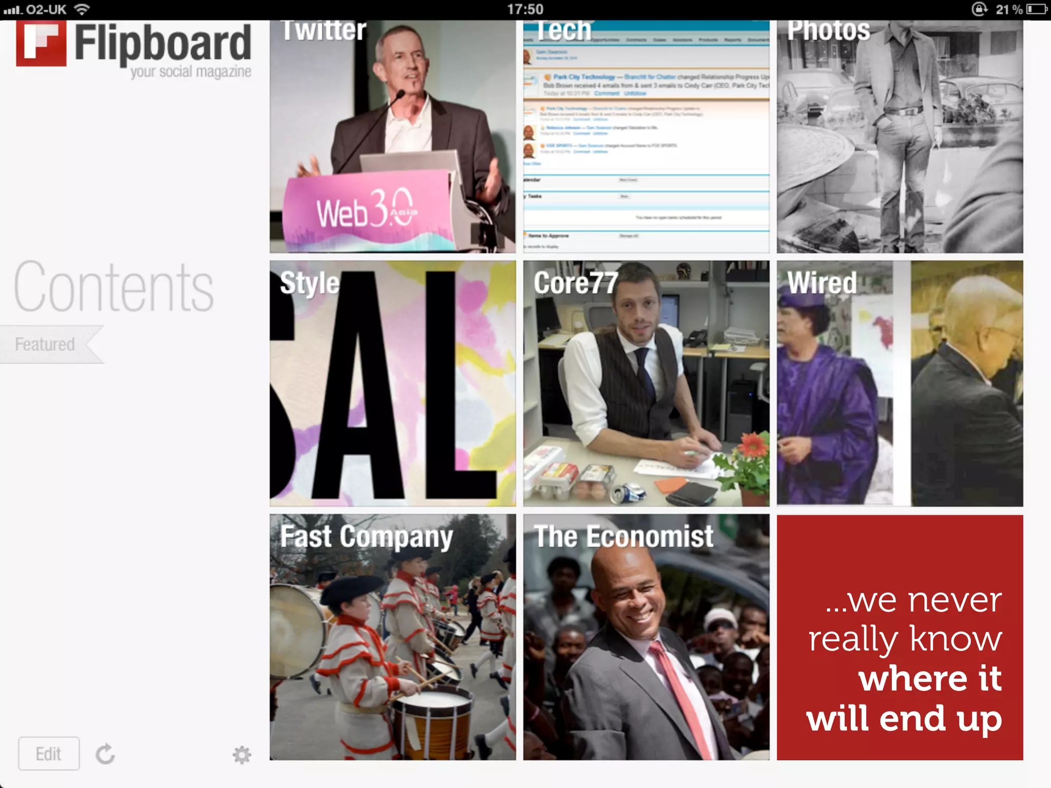 ...we never
really know
    where it
will end up
 