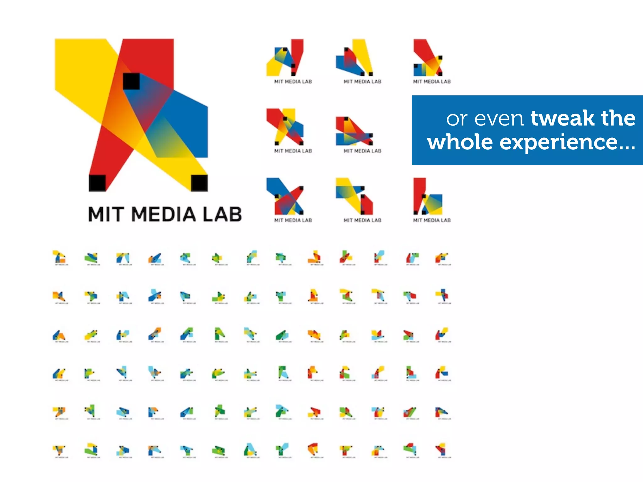 or even tweak the
whole experience...
 