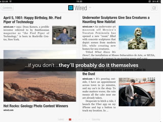 ...if you don’t ...they’ll probably do it themselves
 