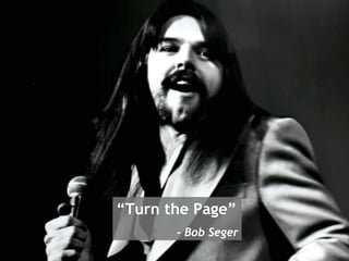 Beyond the Page Information Architecture Summit March 7, 2005 Gene Smith “ Turn the Page” - Bob Seger 