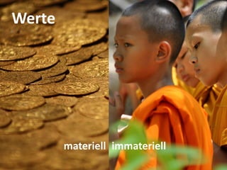 Werte

materiell immateriell

 