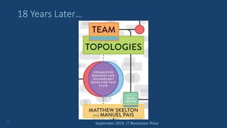 15
18 Years Later…
September 2019, IT Revolution Press
 