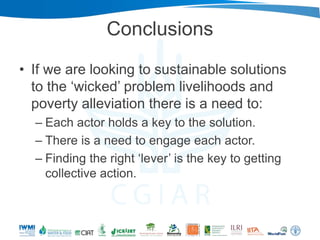 Beyond agriculture: Transcending sectors for diversified livelihoods