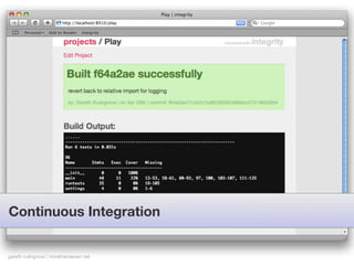Beyond basic web development