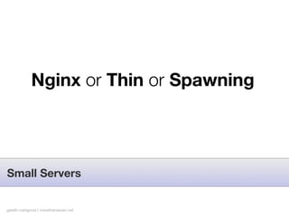 Beyond basic web development