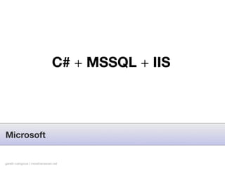Beyond basic web development