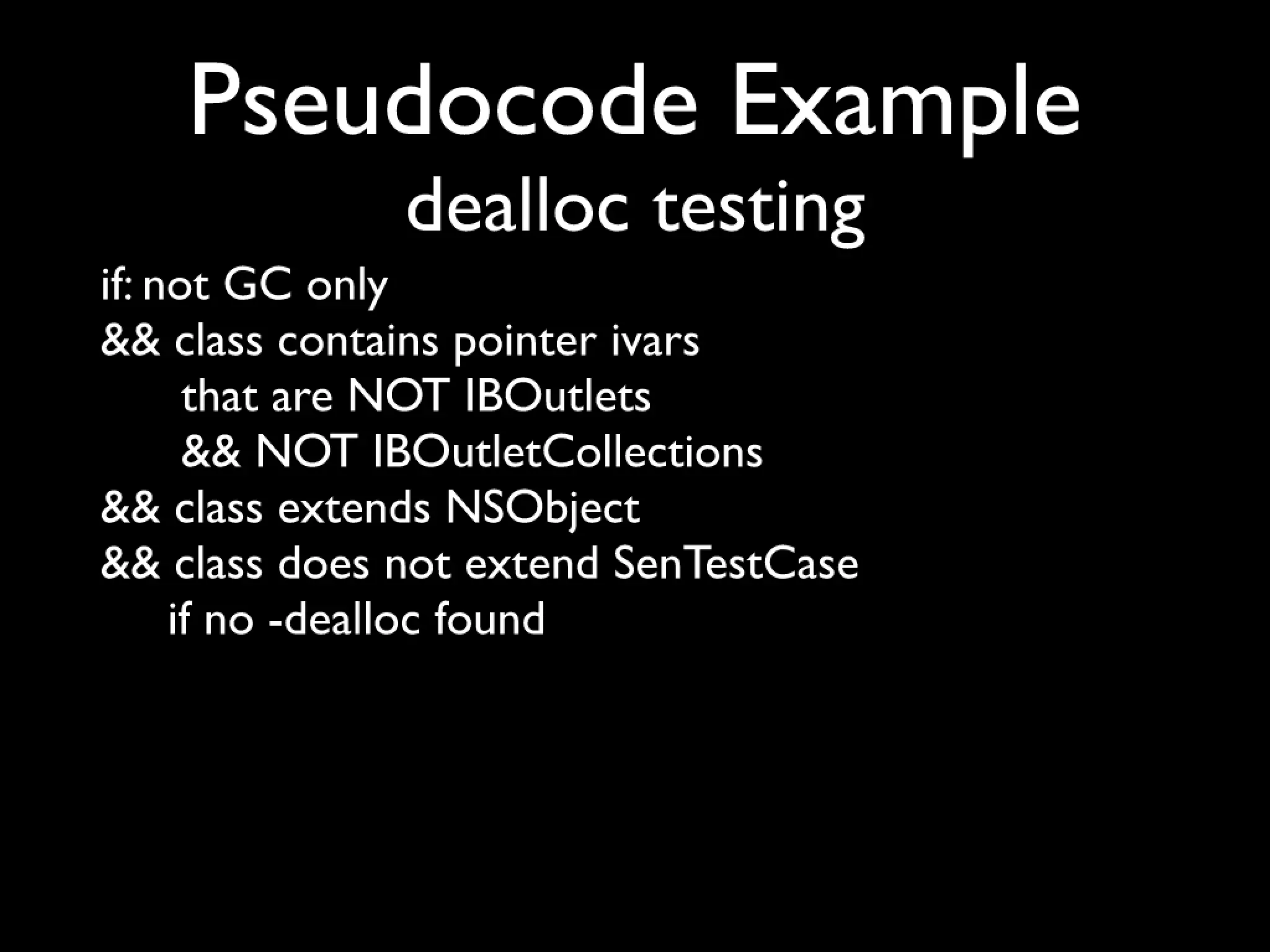 Beyond build and analyze