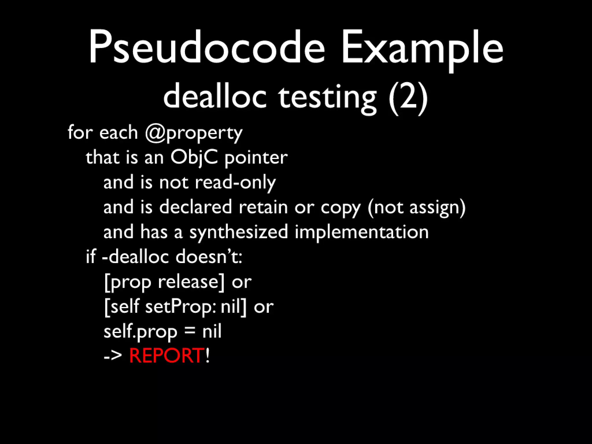 Beyond build and analyze