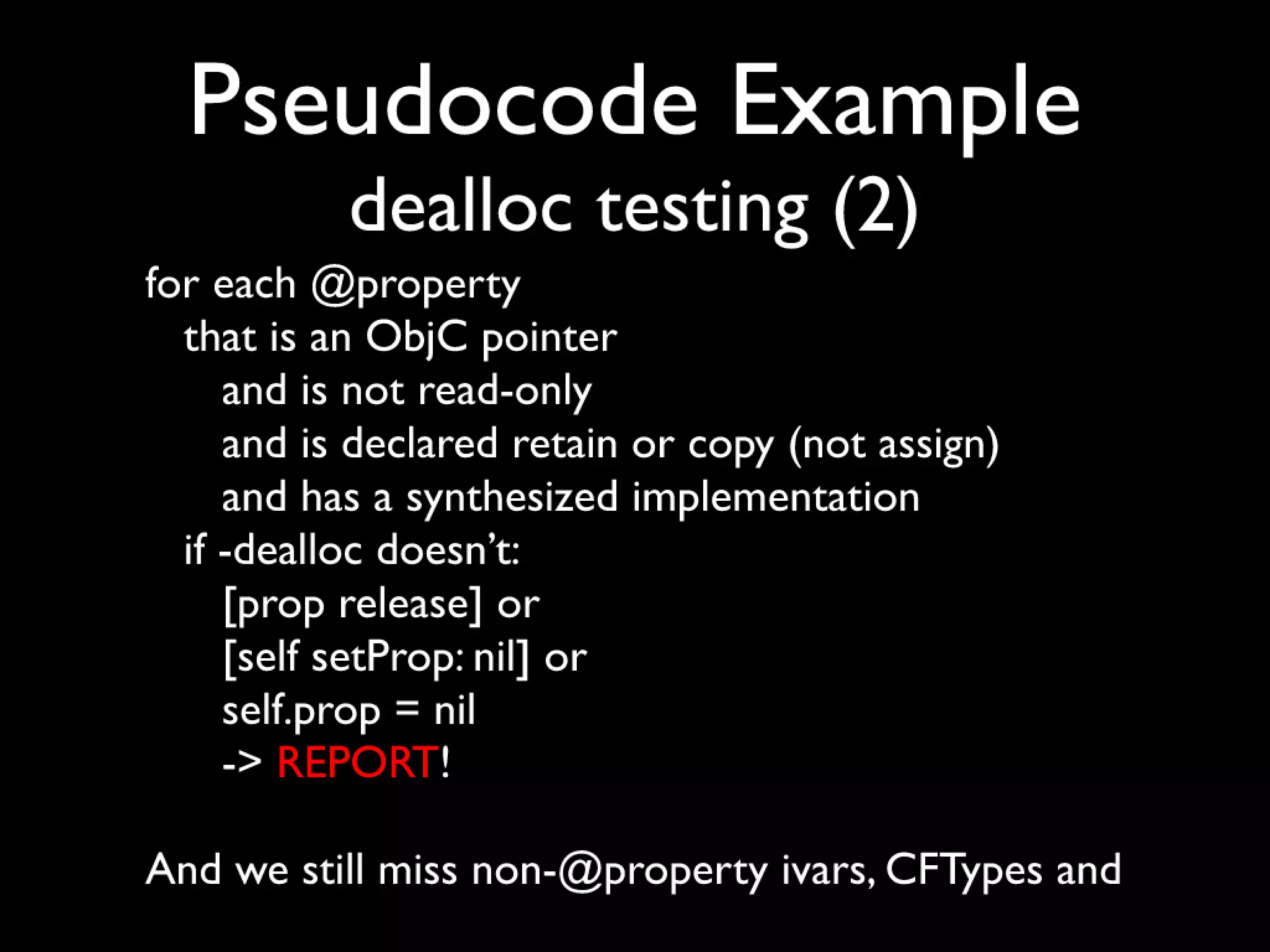 Beyond build and analyze