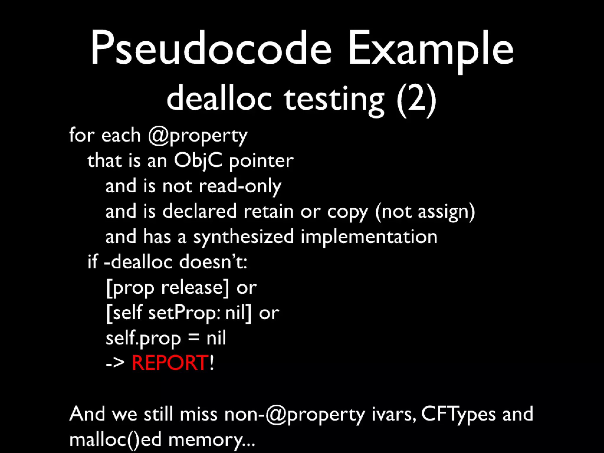 Beyond build and analyze