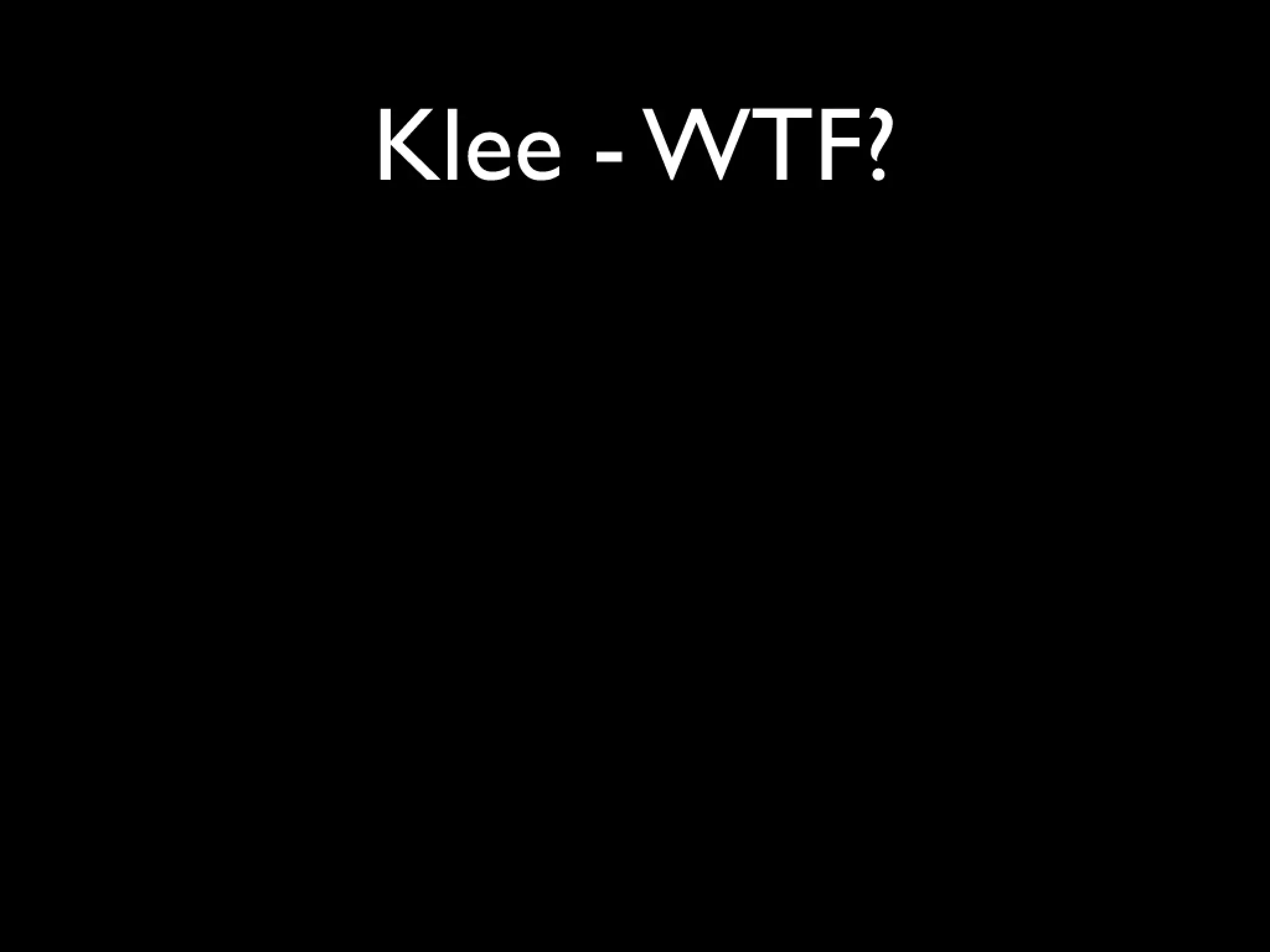 Beyond build and analyze