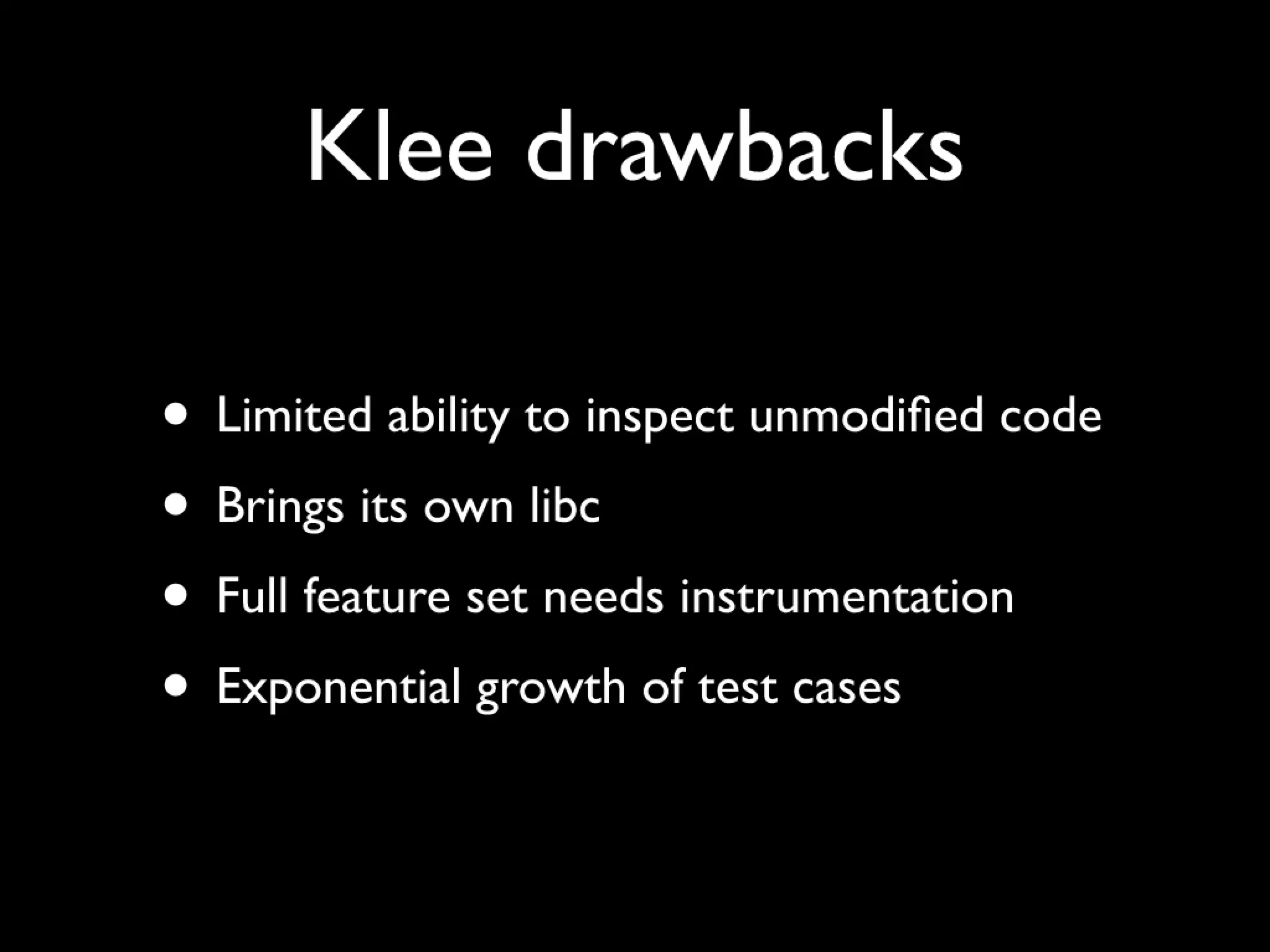 Beyond build and analyze