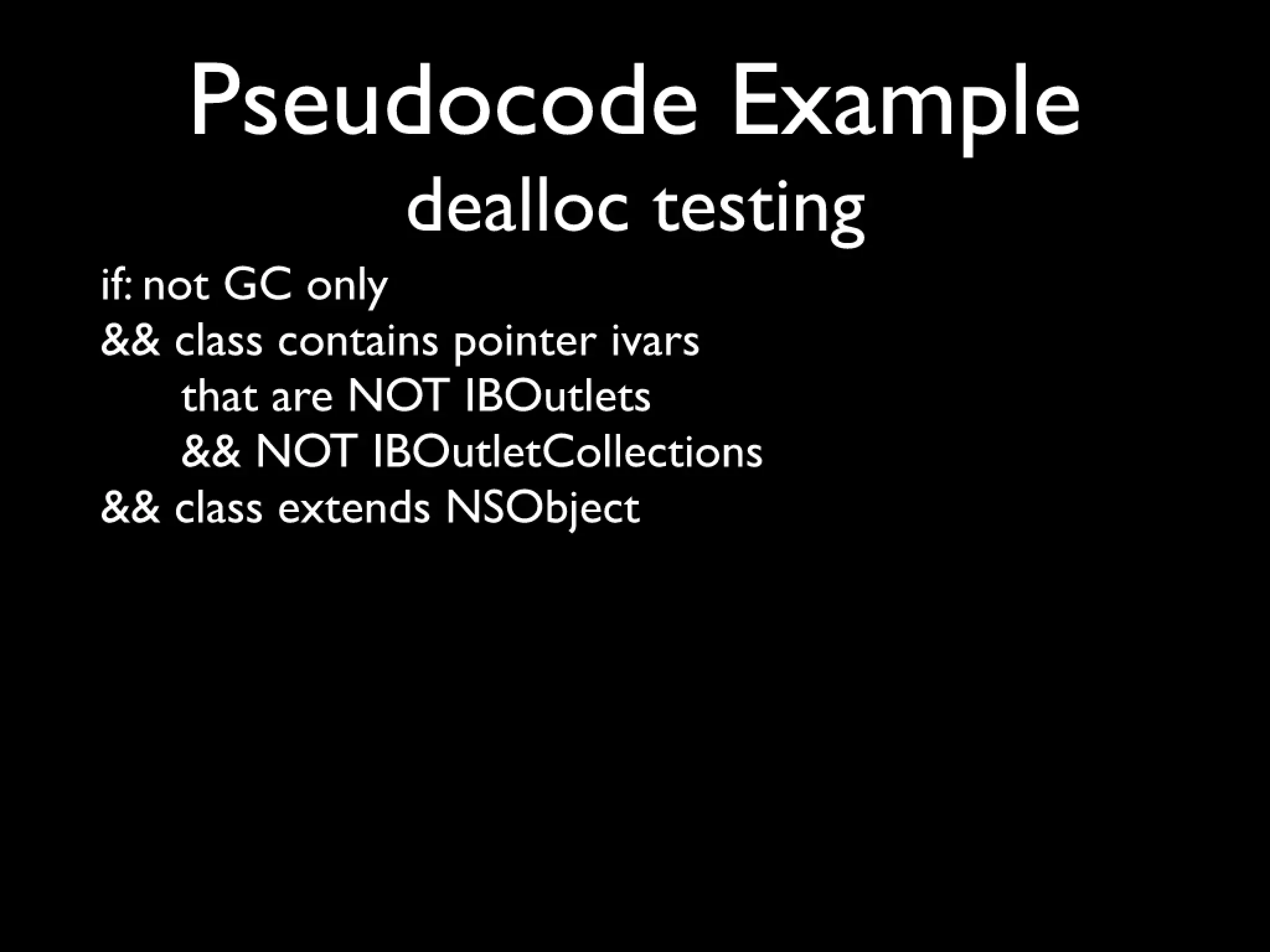 Beyond build and analyze