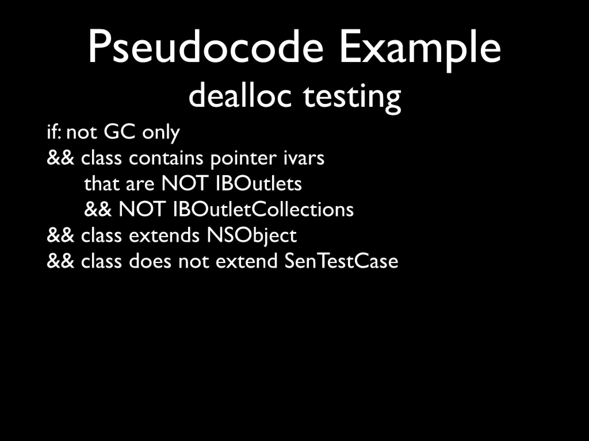 Beyond build and analyze