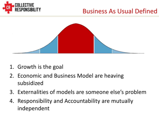 Beyond Business as Usual | PPT