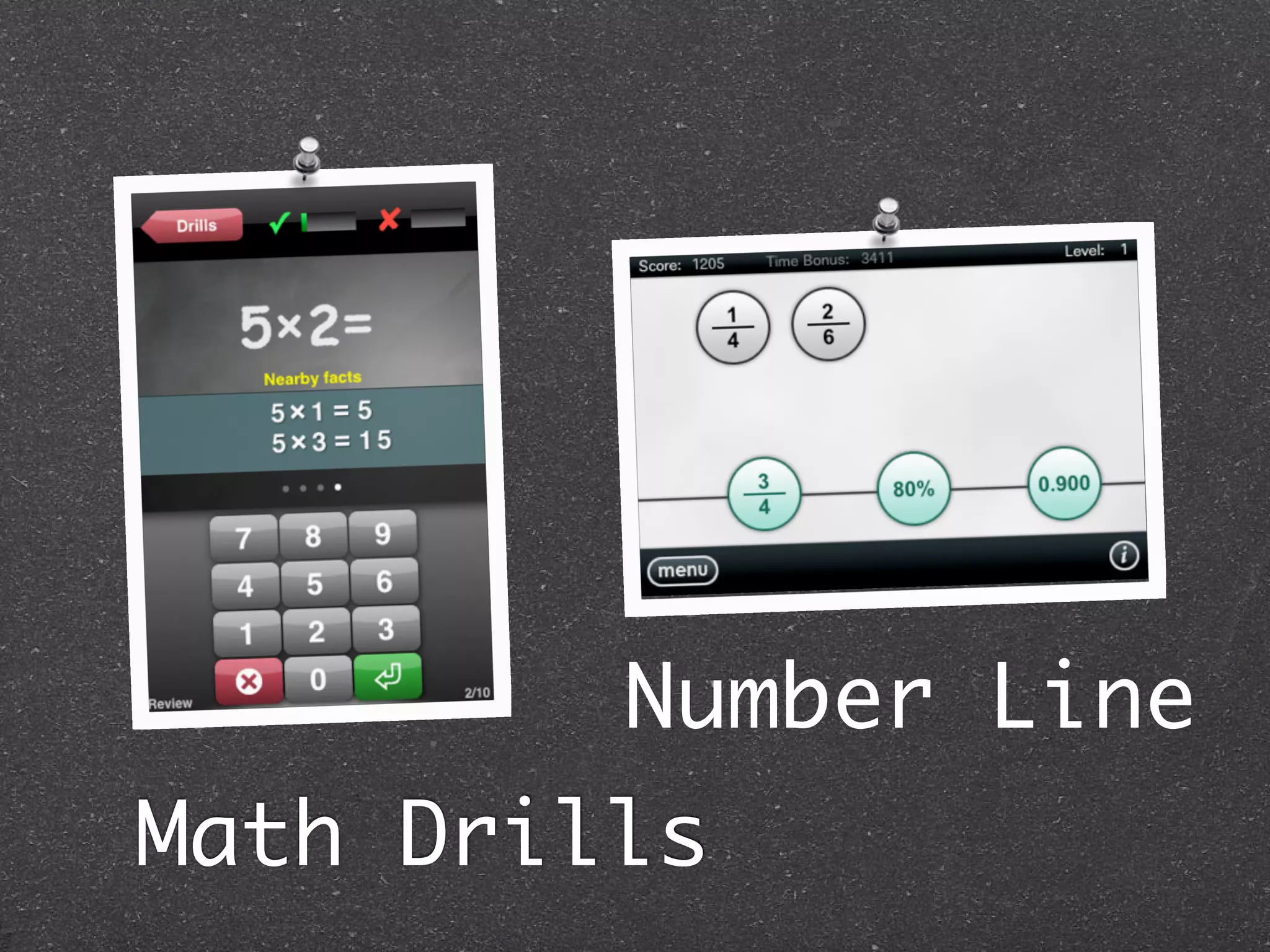 Number Line
Math Drills
 