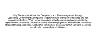 Beyond Checklists_ Building a Proactive Compliance and Risk Management ...