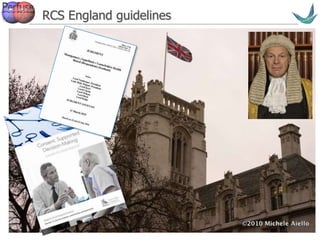 Vascular surgery @ Tallaght
RCS England guidelines
 