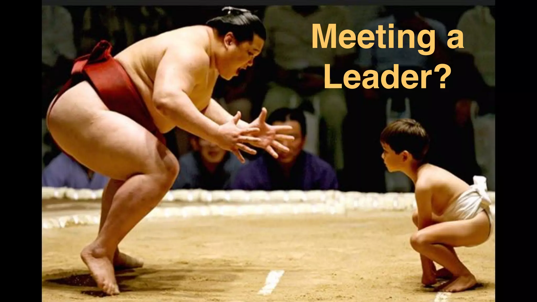 Invest in technology that enables recovery.
‣ CI
‣ CD
‣ Slice experiments smaller.
Meeting a
Leader?
 