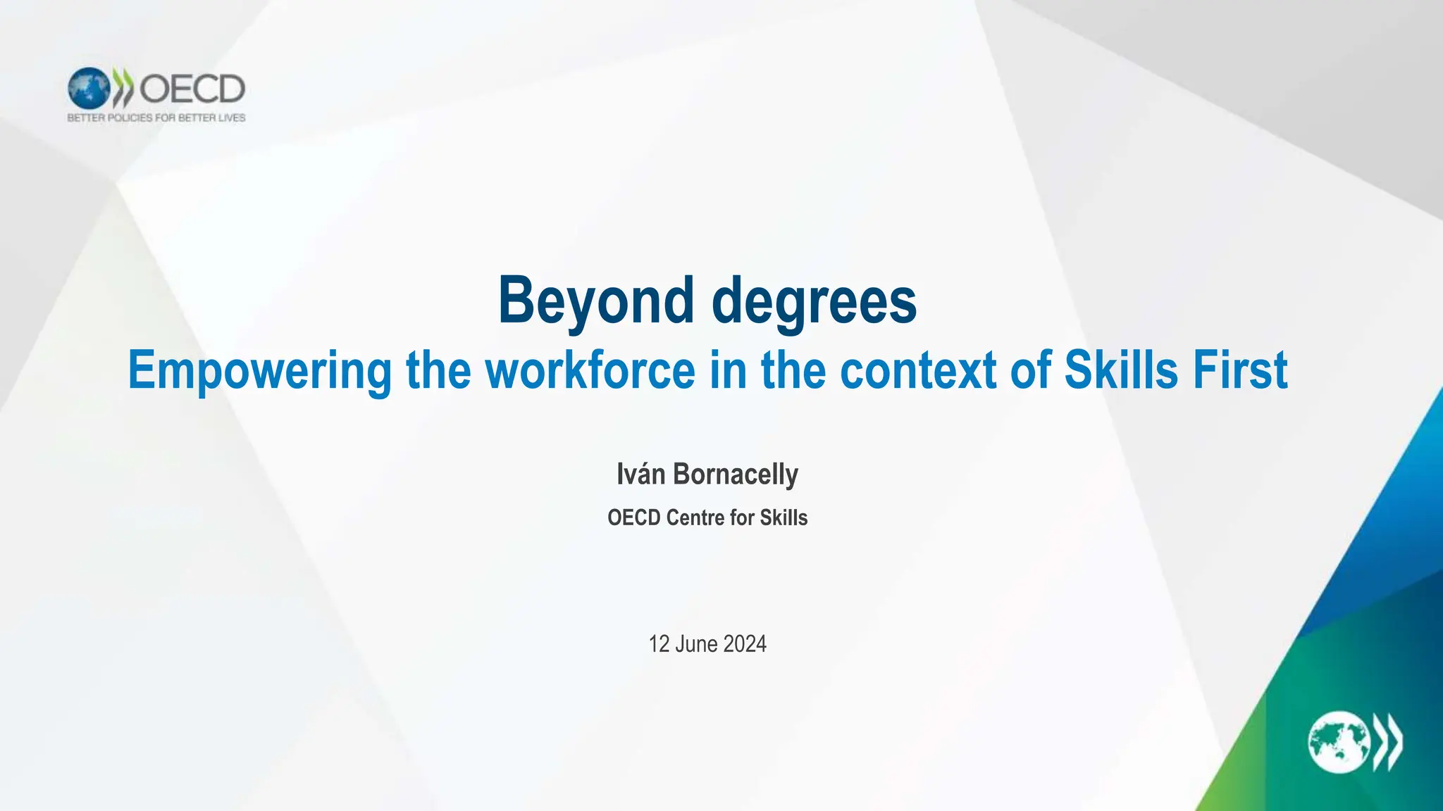 Beyond Degrees - Empowering the Workforce in the Context of Skills ...