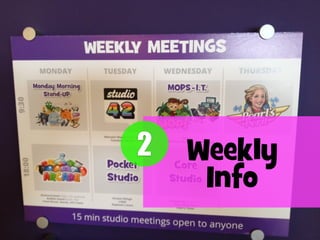 2

Weekly
Info

 
