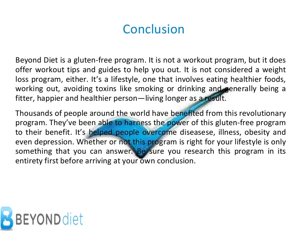  Beyond diet 