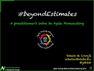 Beyond estimates - Reflection on the state of Agile Forecasting