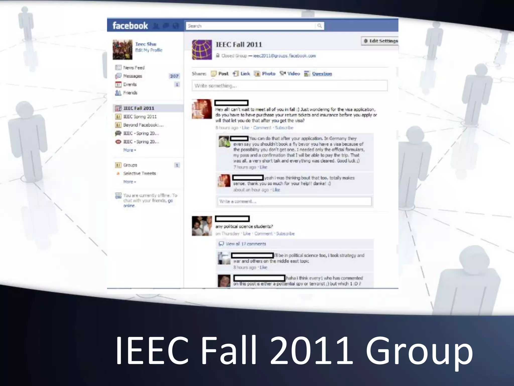IEEC Fall 2011 Group
 