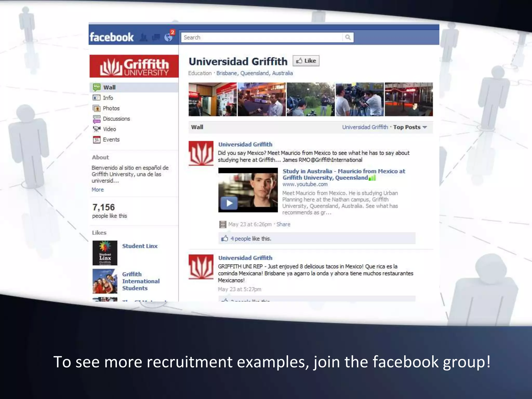 To see more recruitment examples, join the facebook group!
 