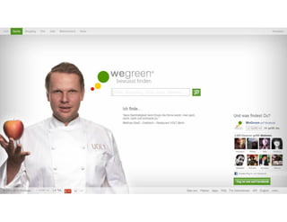 WeGreen Präsentation auf der Beyond Fashion Summit 2012 Berlin 