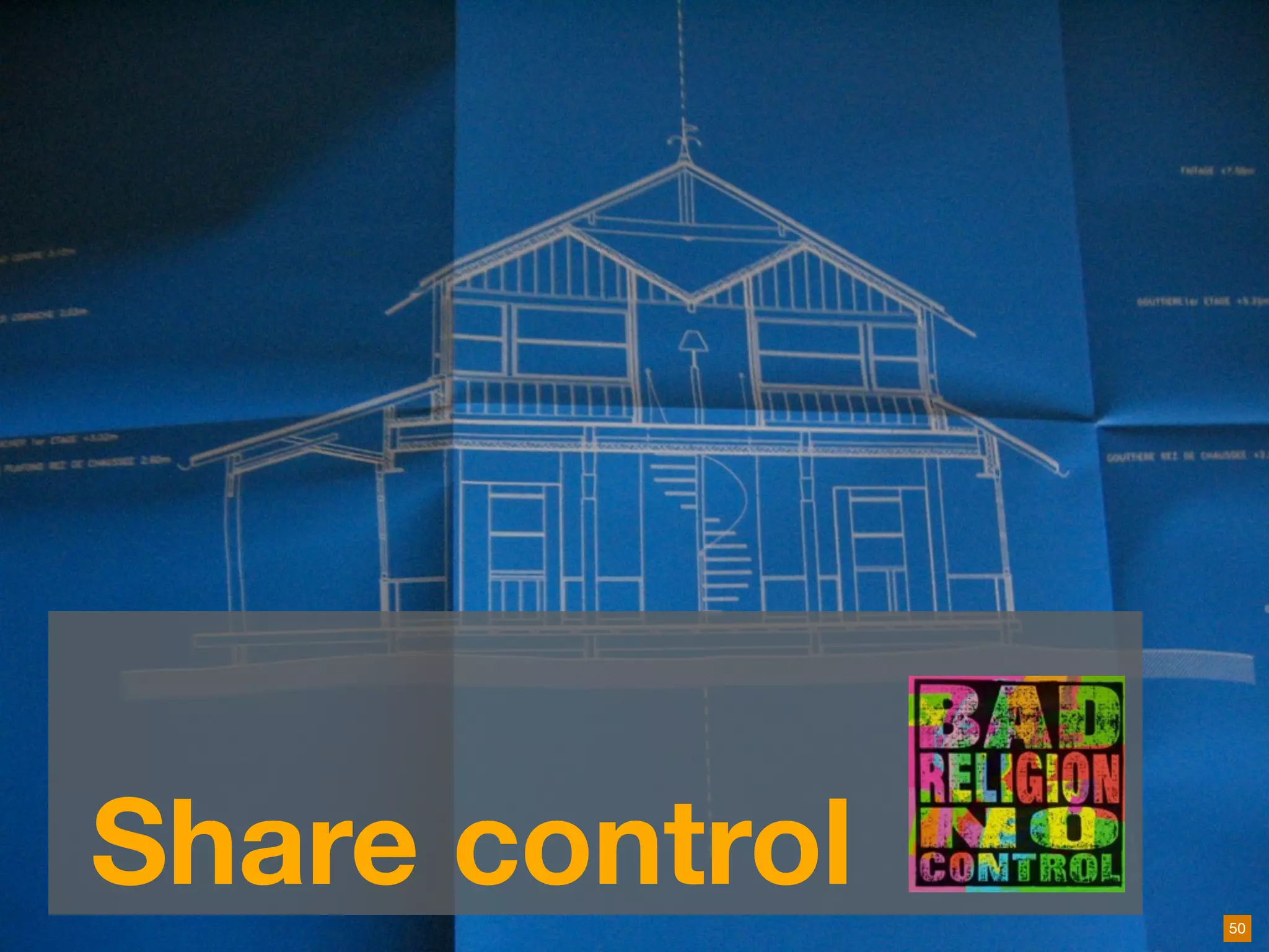 Share control
Beyond Findability: Frameworks   IA Summit 2010 | Joe Lamantia | Blend Consulting   50
 