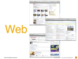Designing Frameworks For Interaction and User Experience 