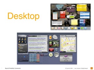 Designing Frameworks For Interaction and User Experience 