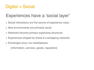 Designing Frameworks For Interaction and User Experience 