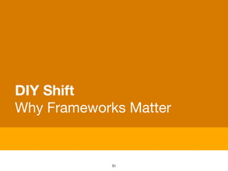 Designing Frameworks For Interaction and User Experience 