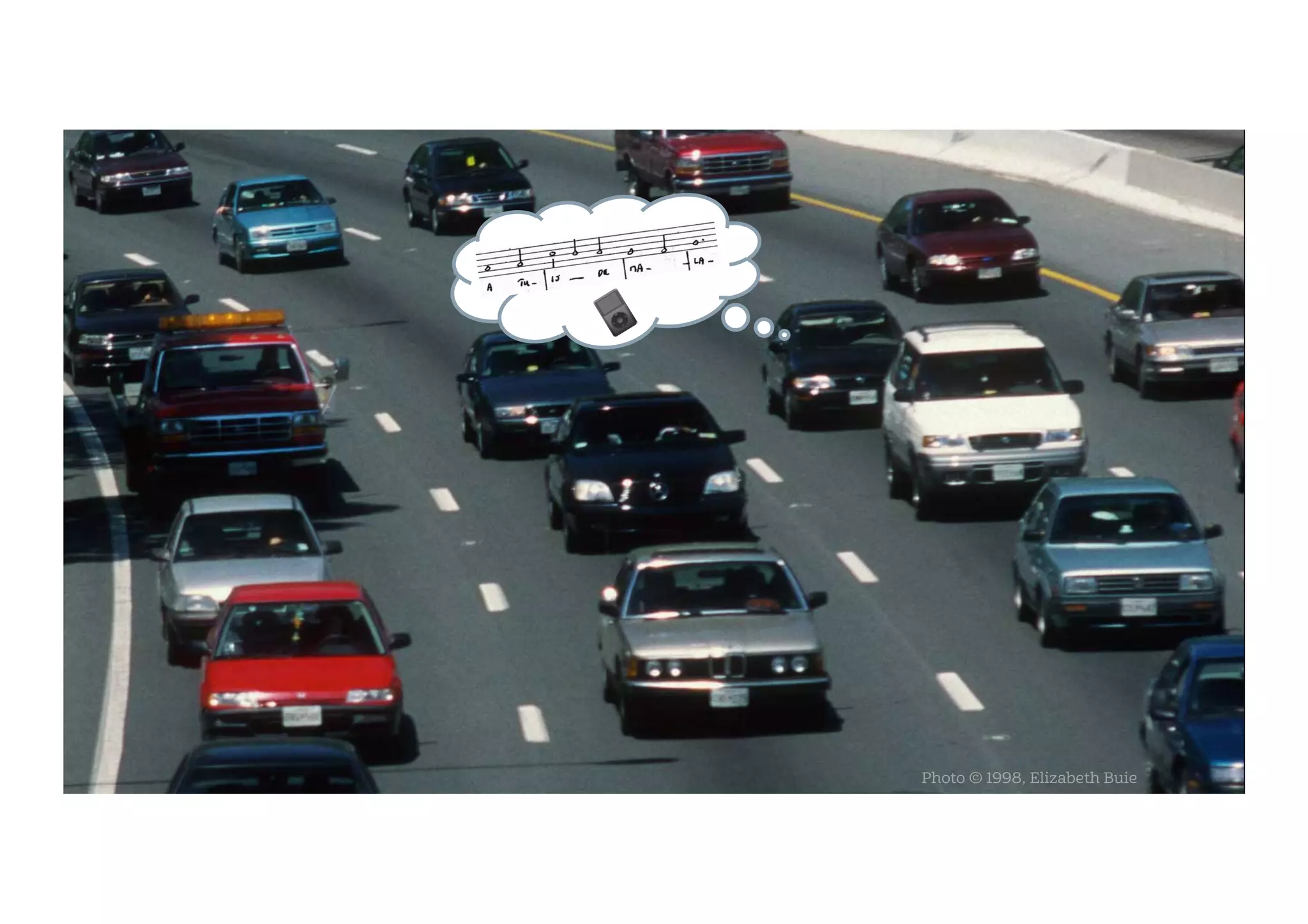 Live with pieces
Photo © 1998, Elizabeth Buie
 