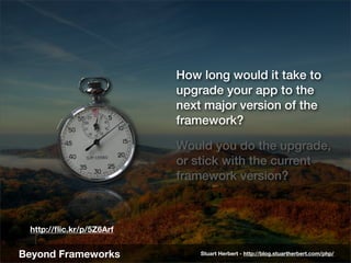 How long would it take to
                          upgrade your app to the
                          next major version o...