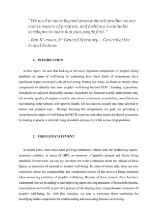 Beyond GDP: Measuring well-being and progress of Nations | PDF