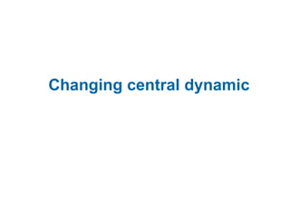 Changing central dynamic 