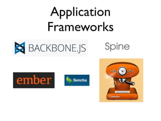 Application
Frameworks
 