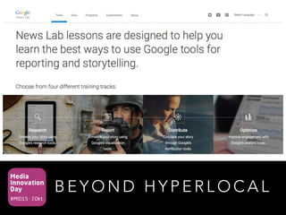 Media
Innovation
Day
#MID15 · 7.Okt.
B E Y O N D H Y P E R L O C A L
 