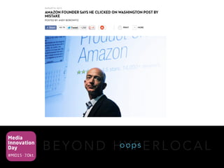 Media
Innovation
Day
#MID15 · 7.Okt.
B E Y O N D H Y P E R L O C A Loops
 