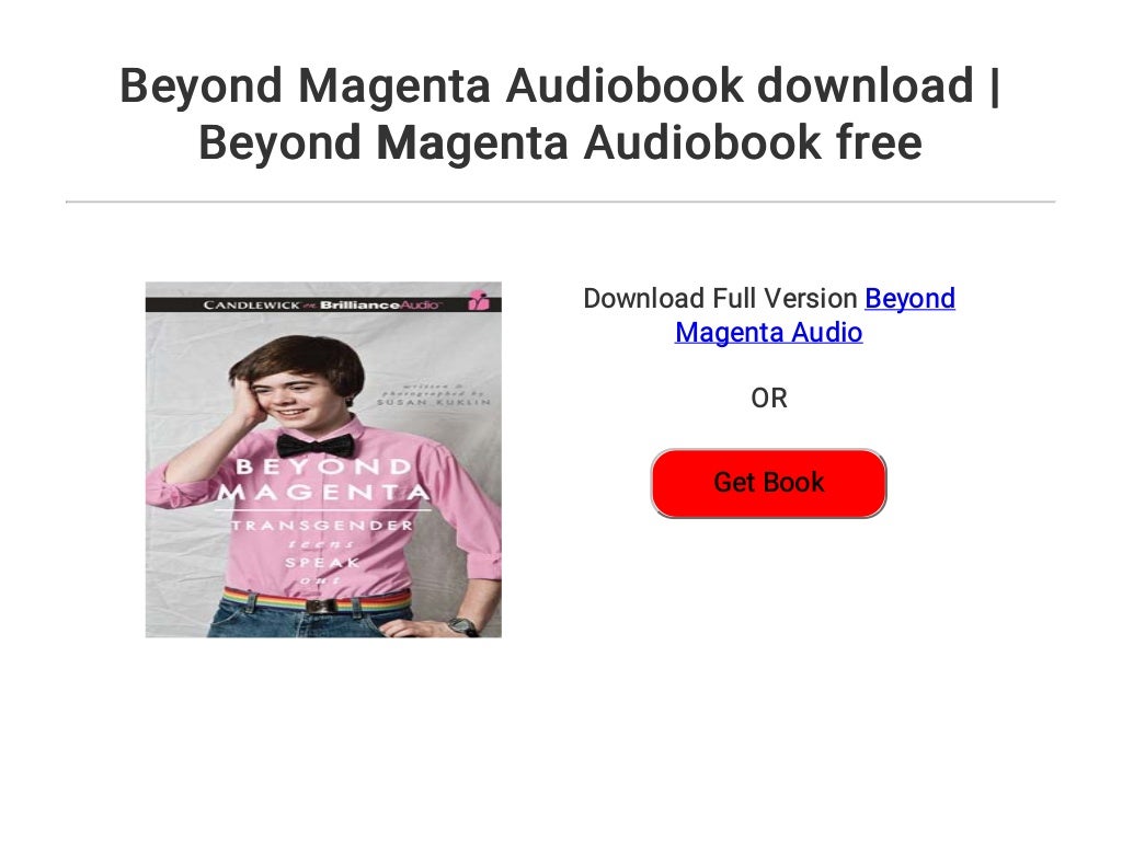 beyond magenta book cover