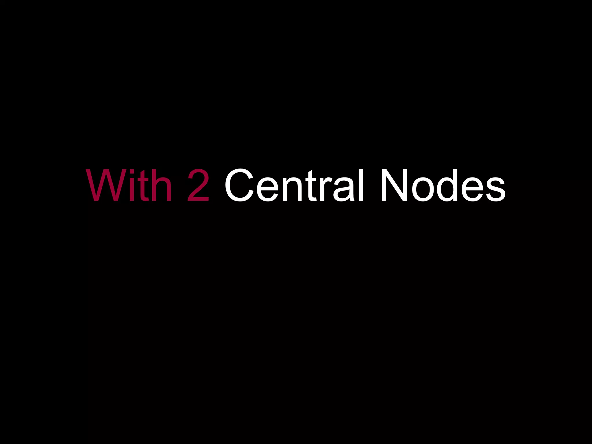 With 2  Central Nodes 