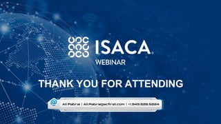 THANK YOU FOR ATTENDING
 