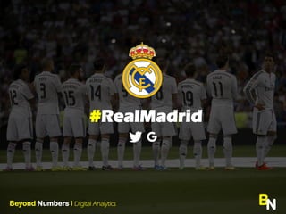 #RealMadrid
BNBeyond Numbers l Digital Analytics
 